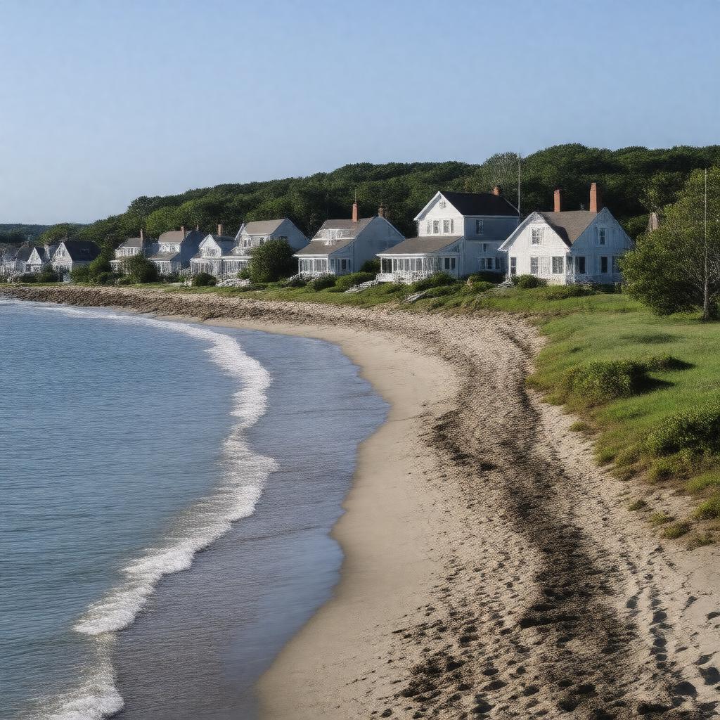 Click to view larger image AI-created image of Nahant