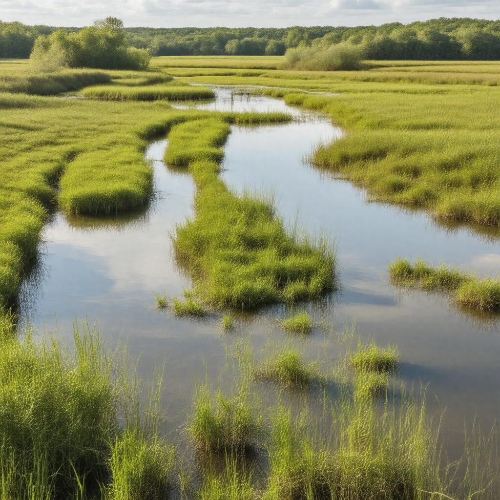 AI-created image of Nahant Marsh