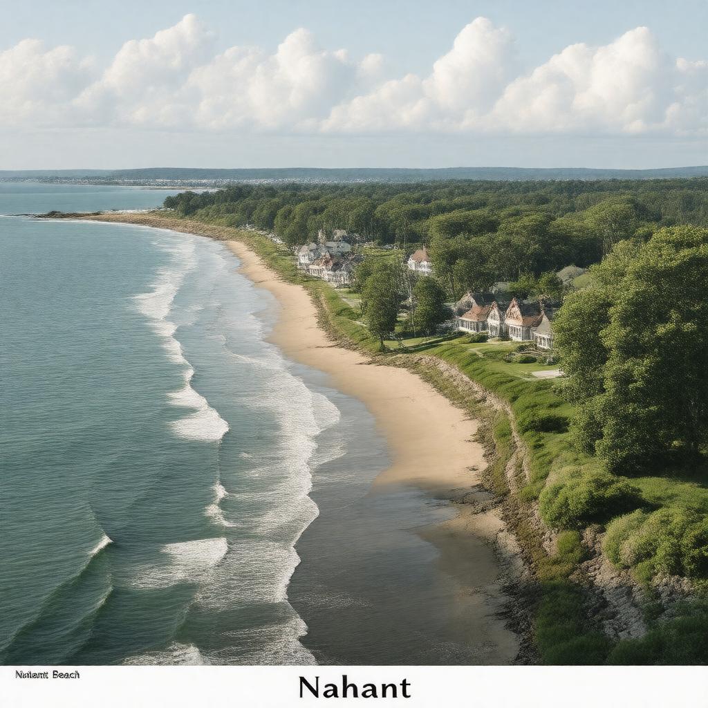 AI-created image of Nahant, Massachusetts