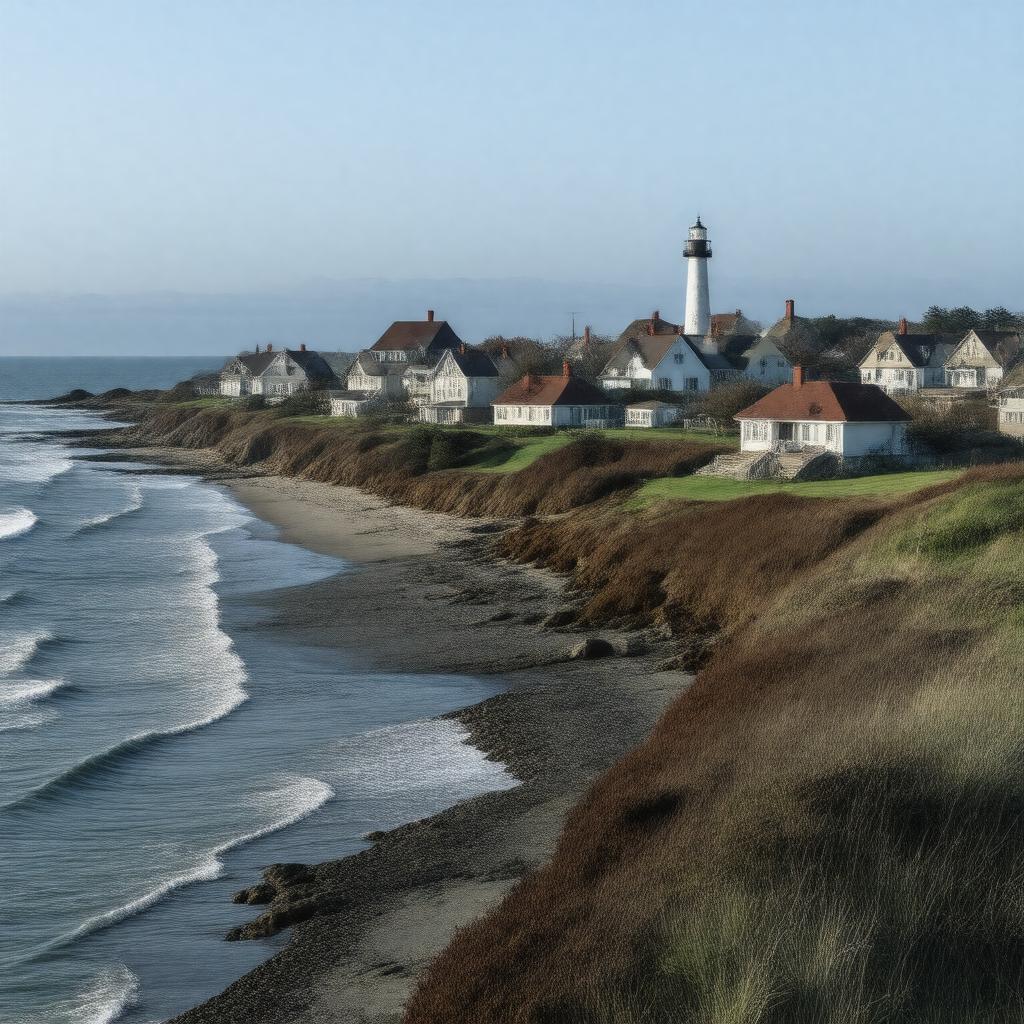 AI-created image of Nahant, Massachusetts, United States