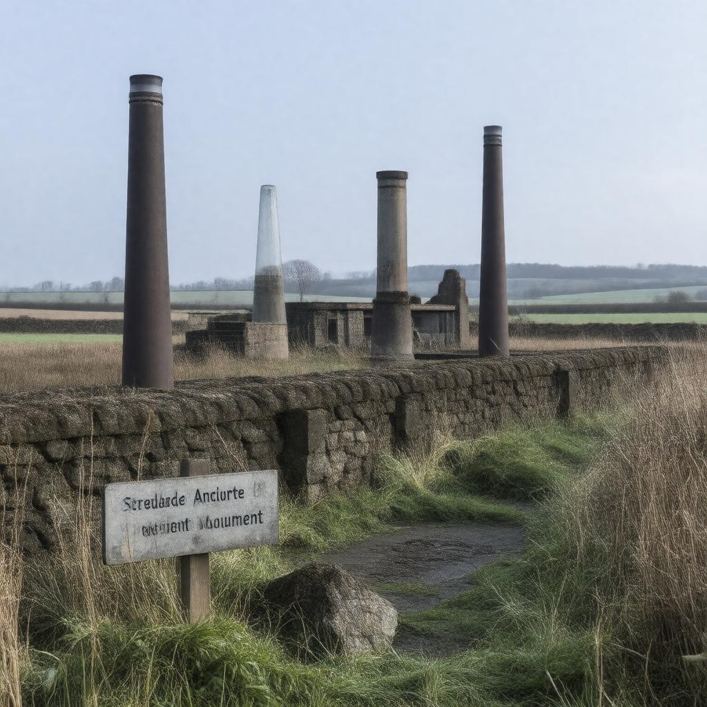 AI-created image of Nailsea Glassworks