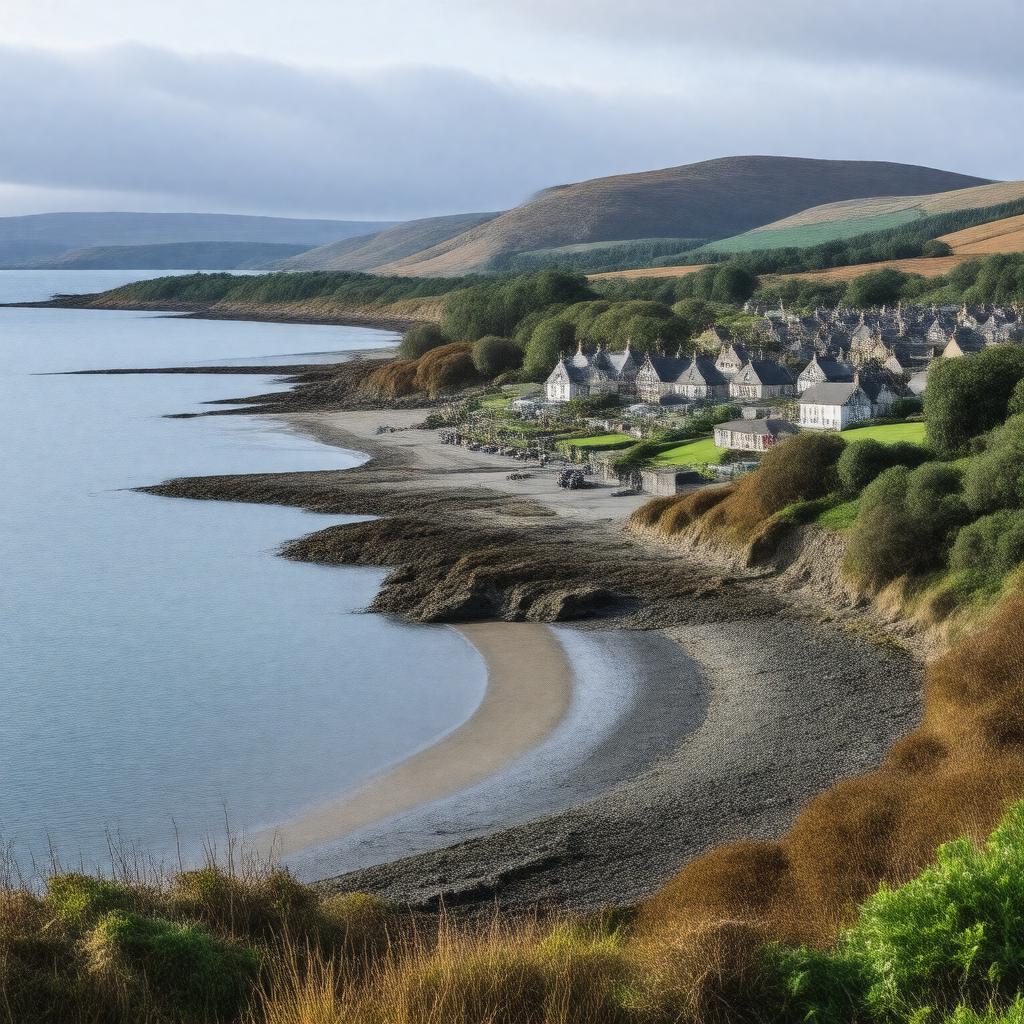 AI-created image of Nairn, Scotland