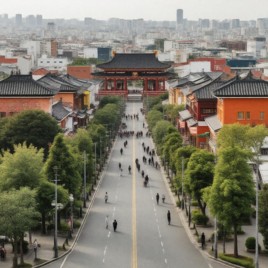 Click to view larger image AI-created image of Naka Ward