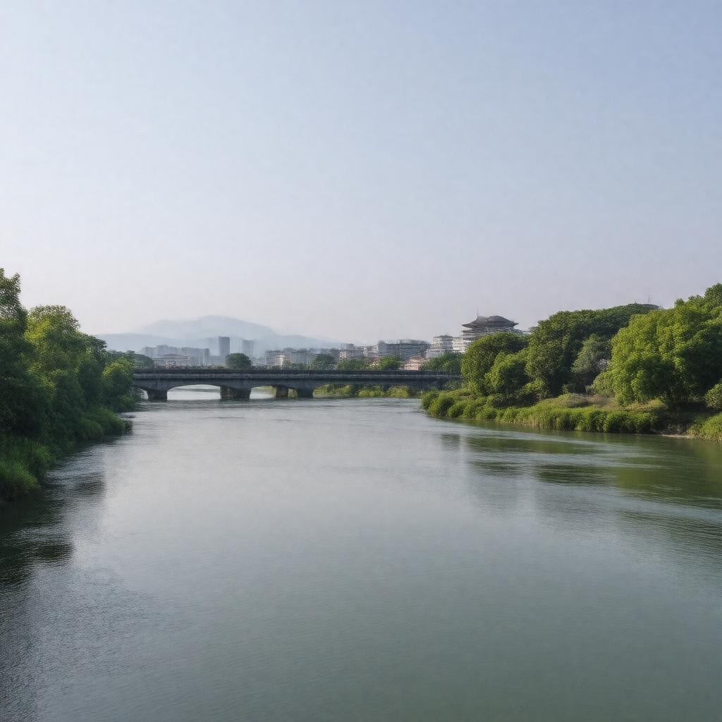 AI-created image of Nakashima River