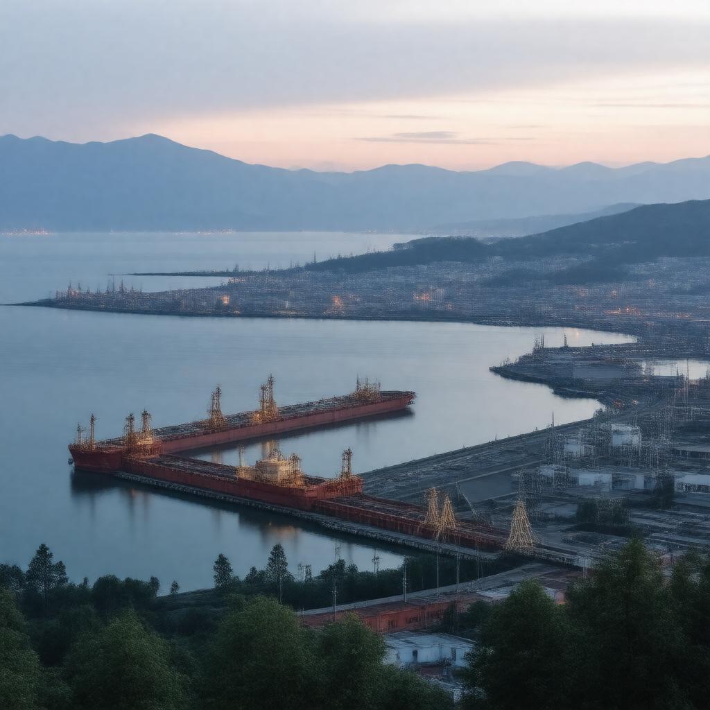 AI-created image of Nakhodka