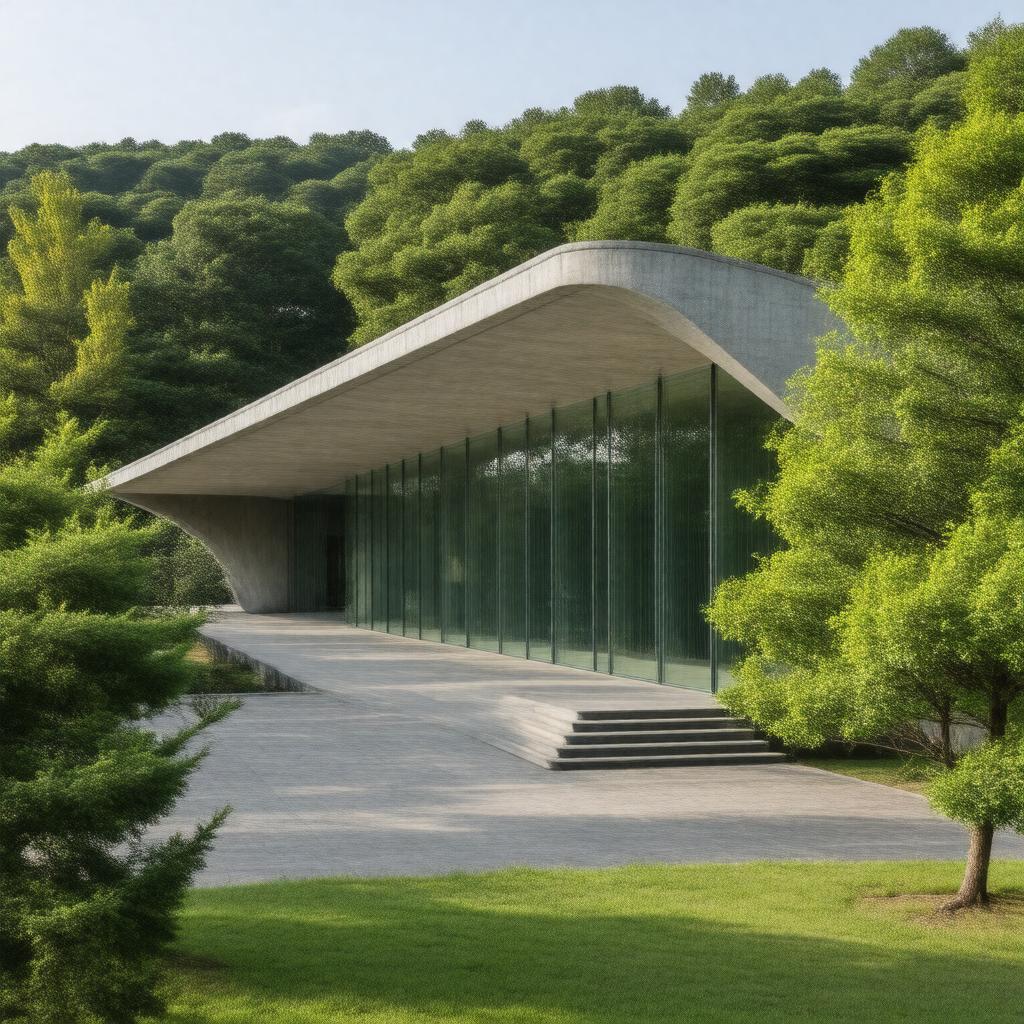 Click to view larger image AI-created image of Nam June Paik Art Center