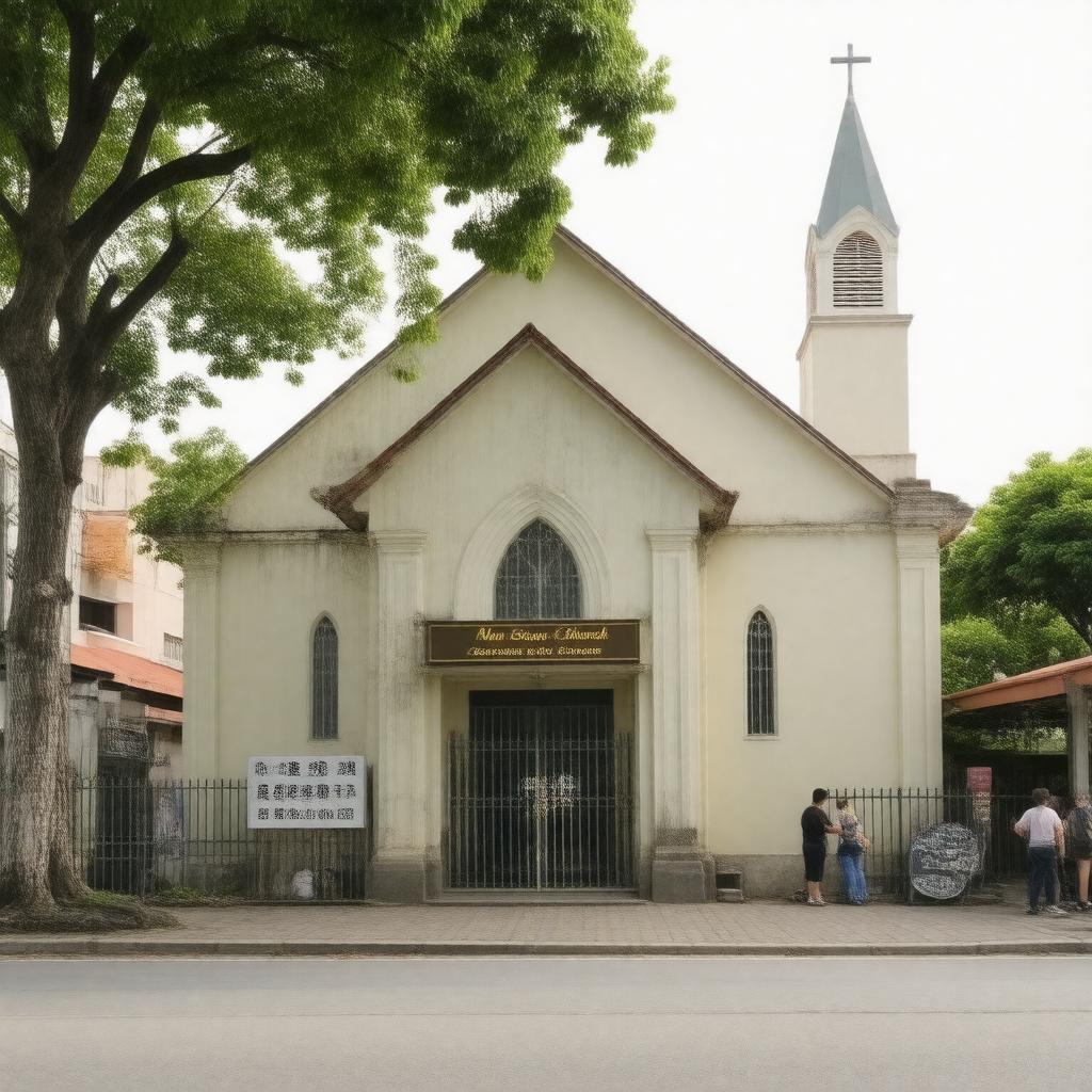 AI-created image of Nam Soon Church