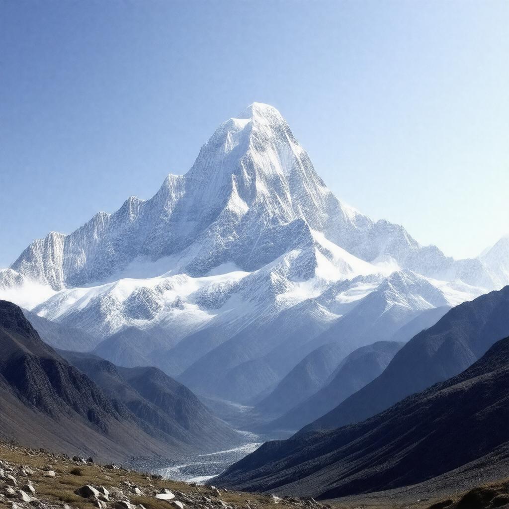 AI-created image of Namcha Barwa