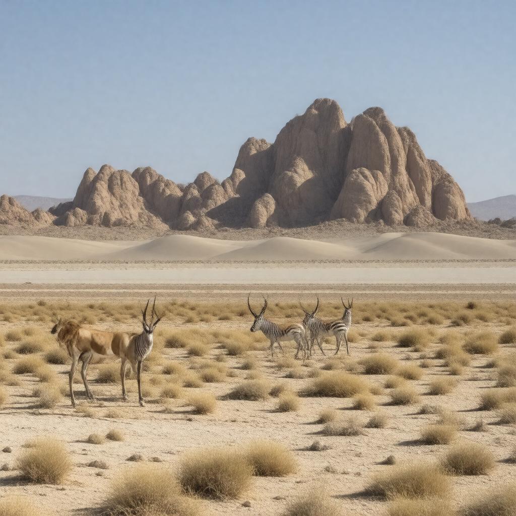 AI-created image of Namib-Naukluft National Park