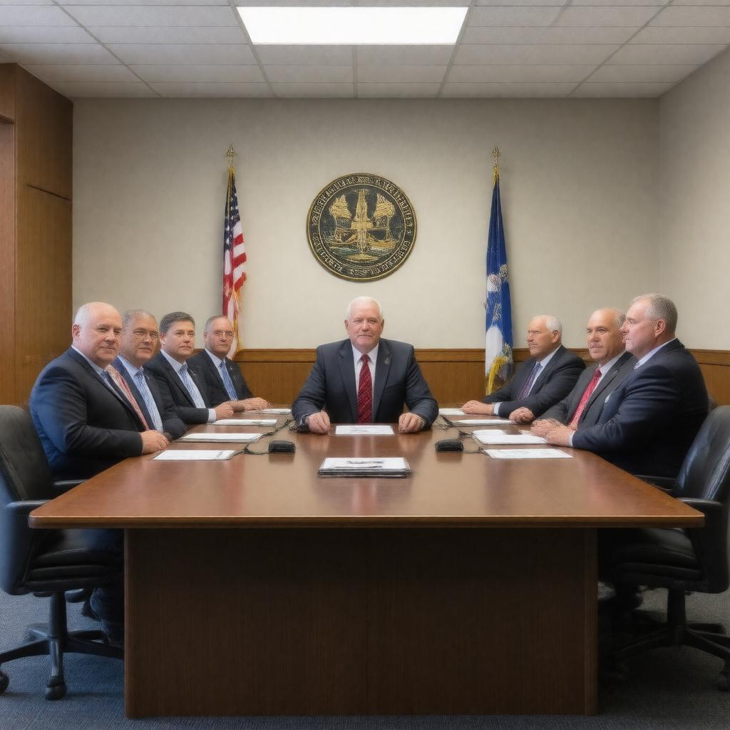 AI-created image of Nanaimo City Council