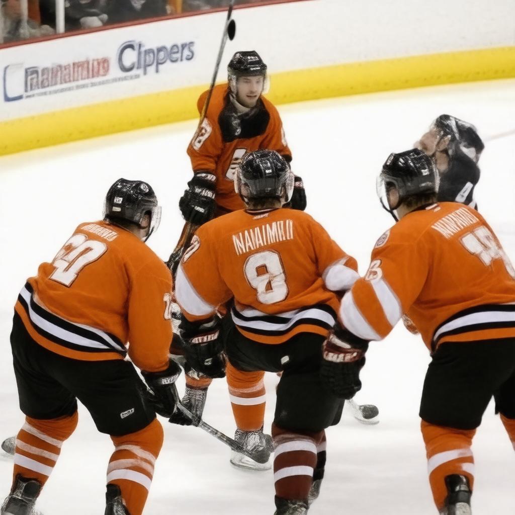 AI-created image of Nanaimo Clippers
