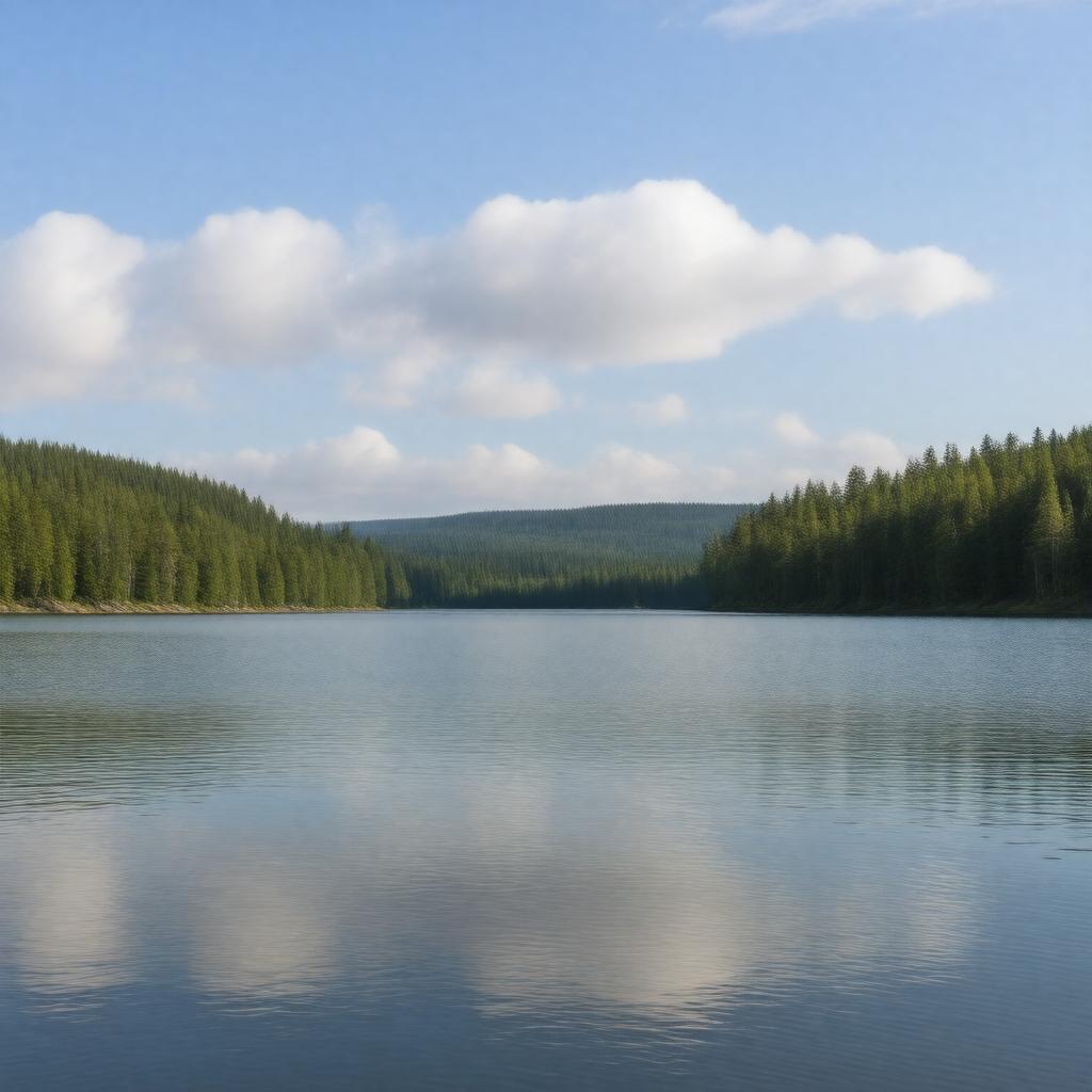 AI-created image of Nanaimo Lakes