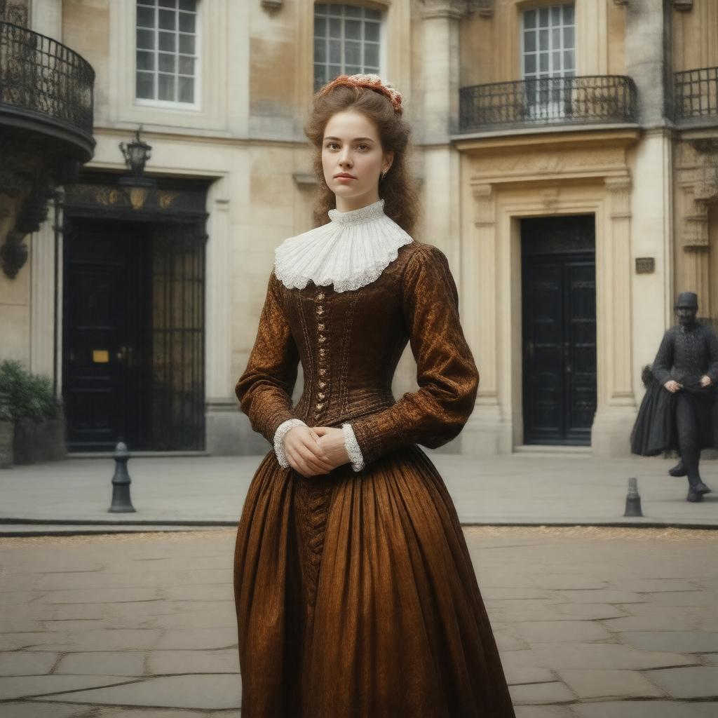 Click to view larger image AI-created image of Nancy Hallam