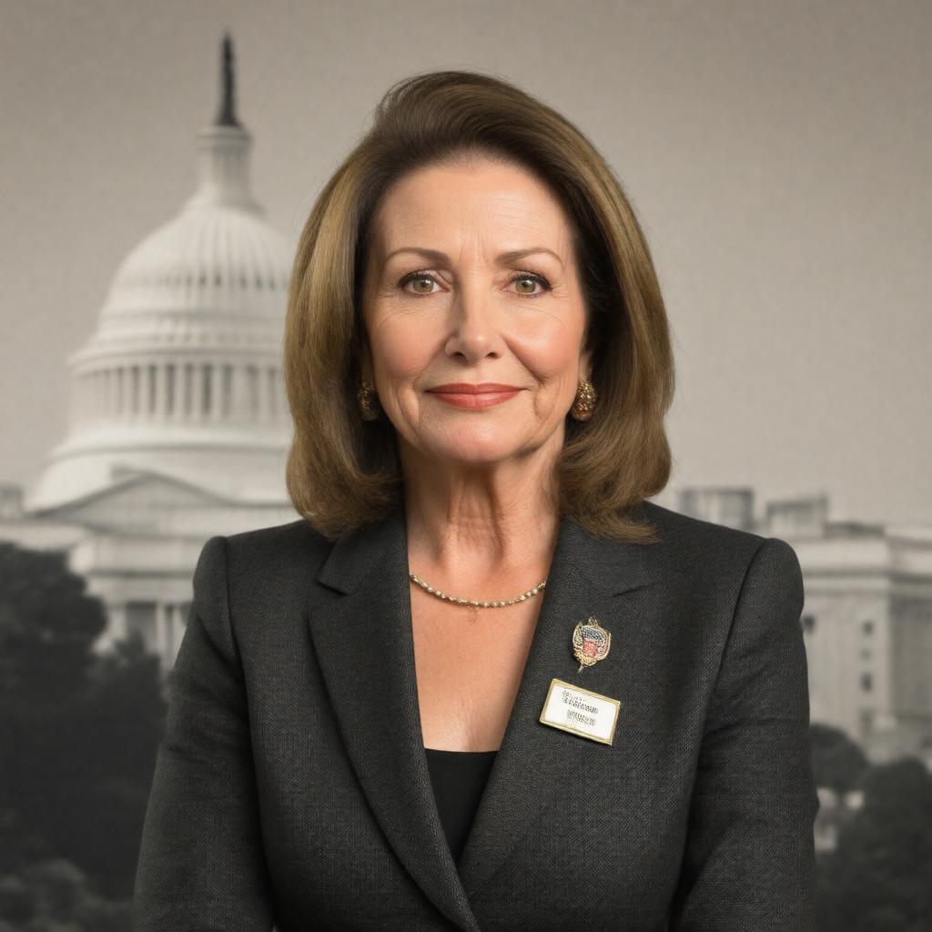 AI-created image of Nancy Pelosi
