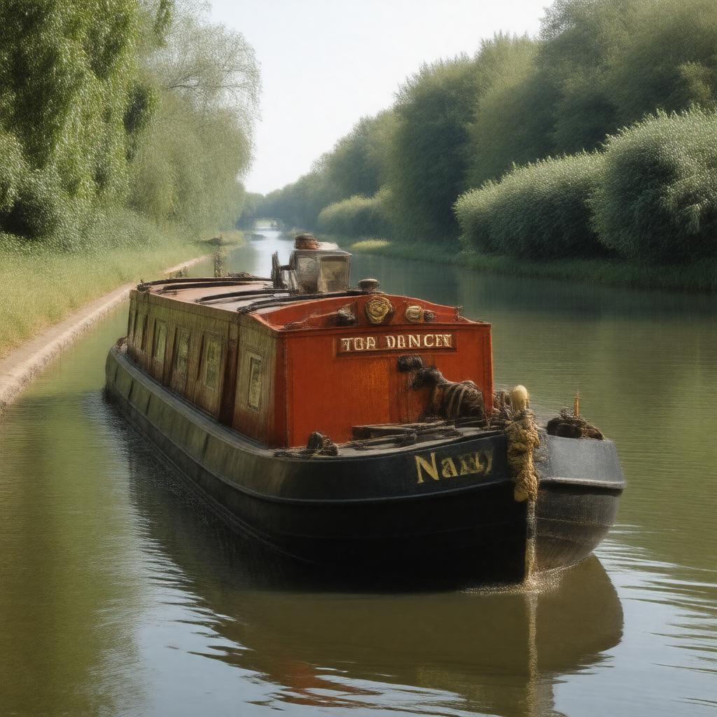 Click to view larger image AI-created image of Nancy boat