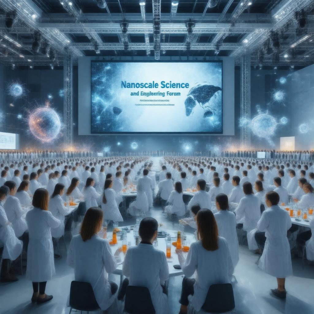 Click to view larger image AI-created image of Nanoscale Science and Engineering Forum