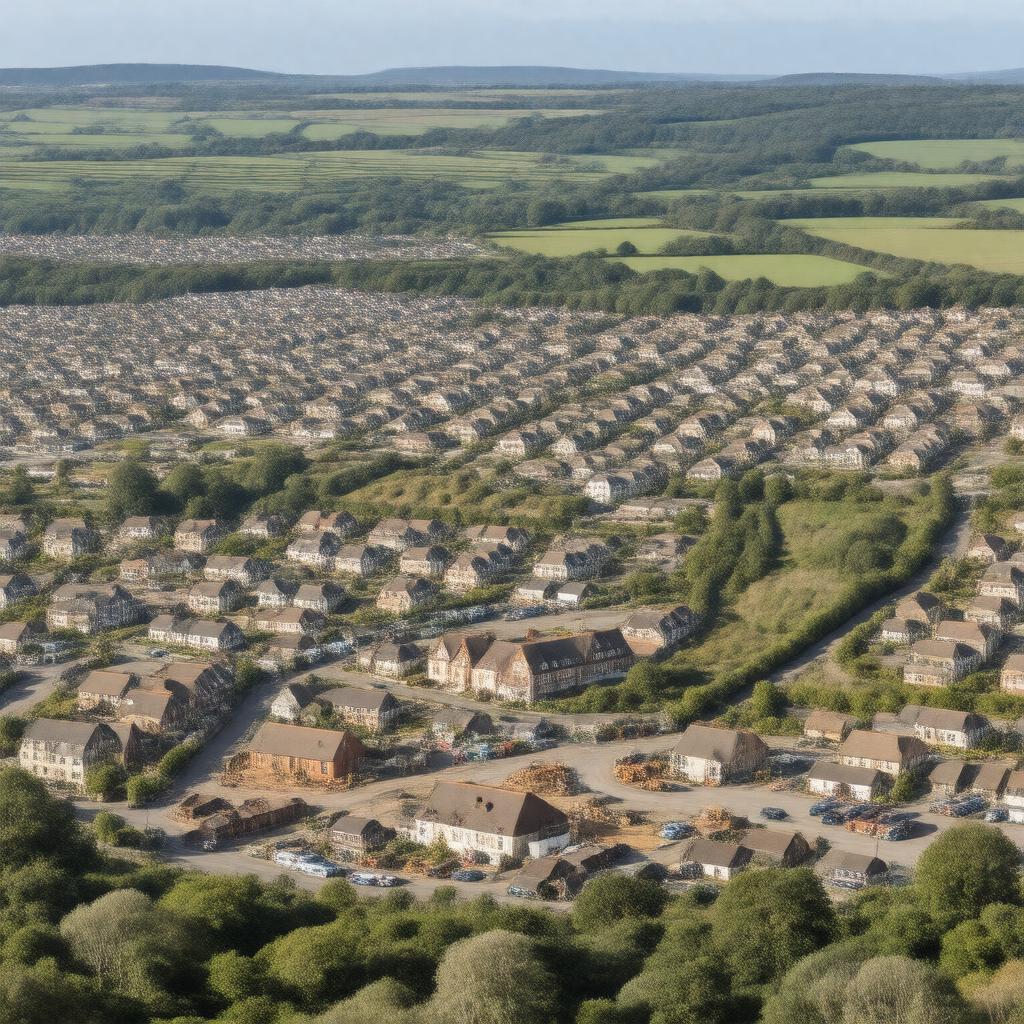 AI-created image of Nansledan