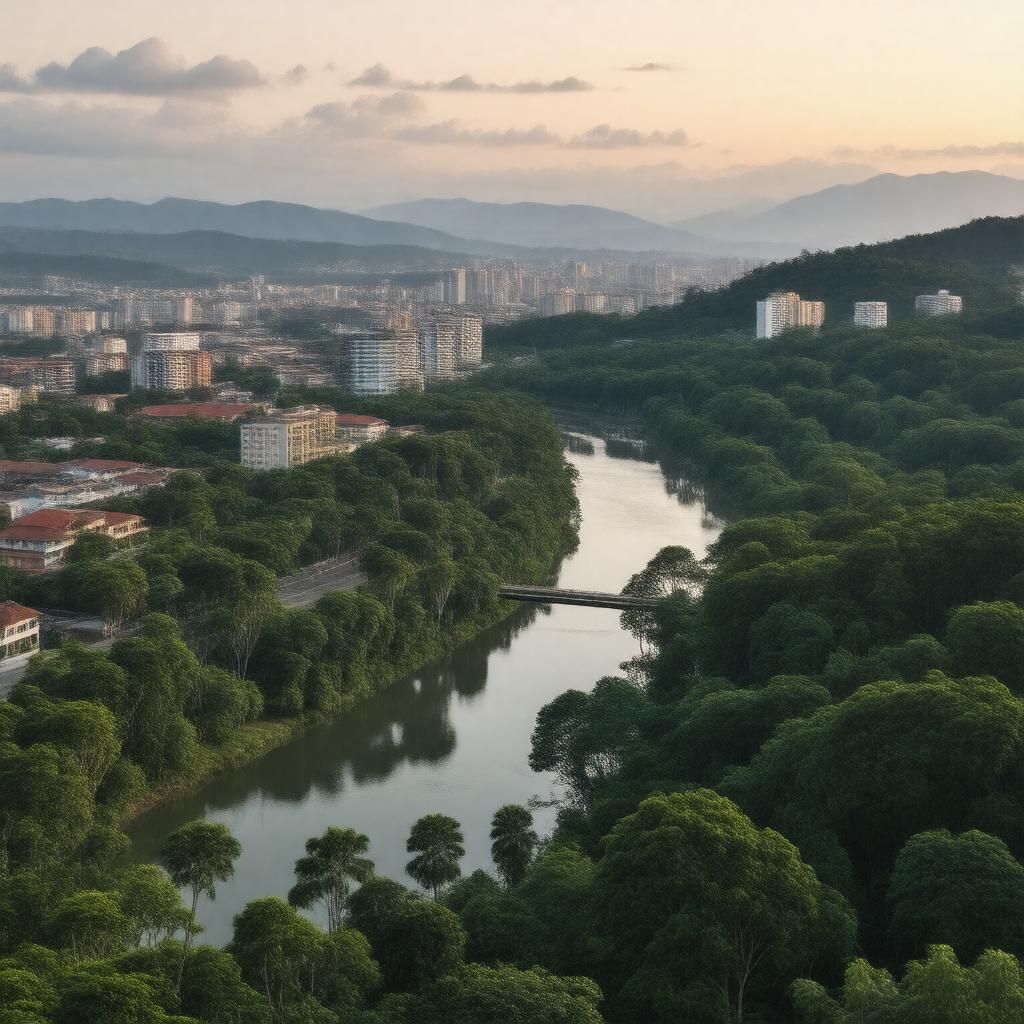 AI-created image of Nantou