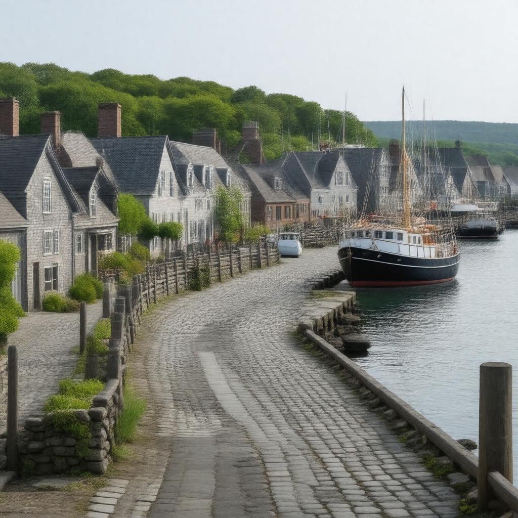AI-created image of Nantucket