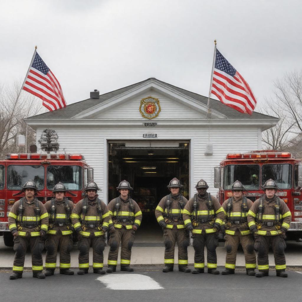 AI-created image of Nantucket Fire Department