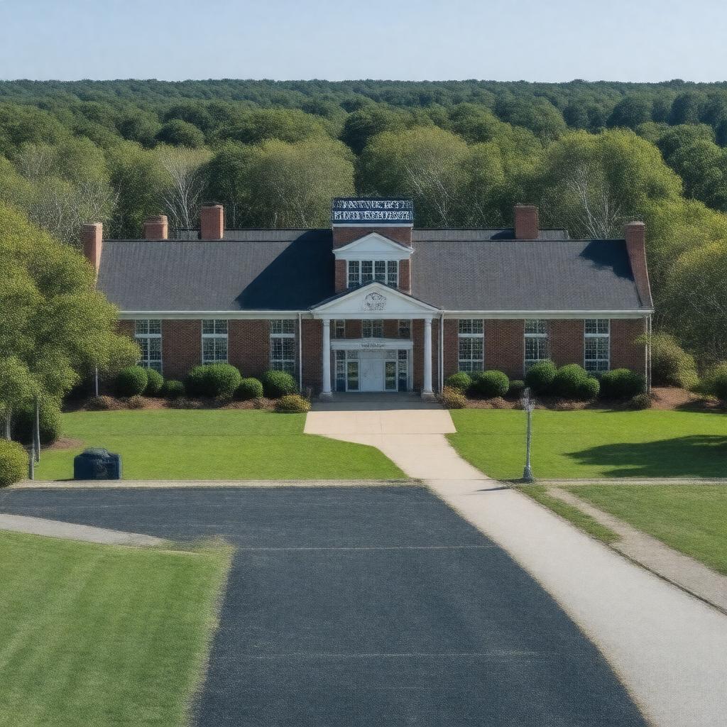 AI-created image of Nantucket High School