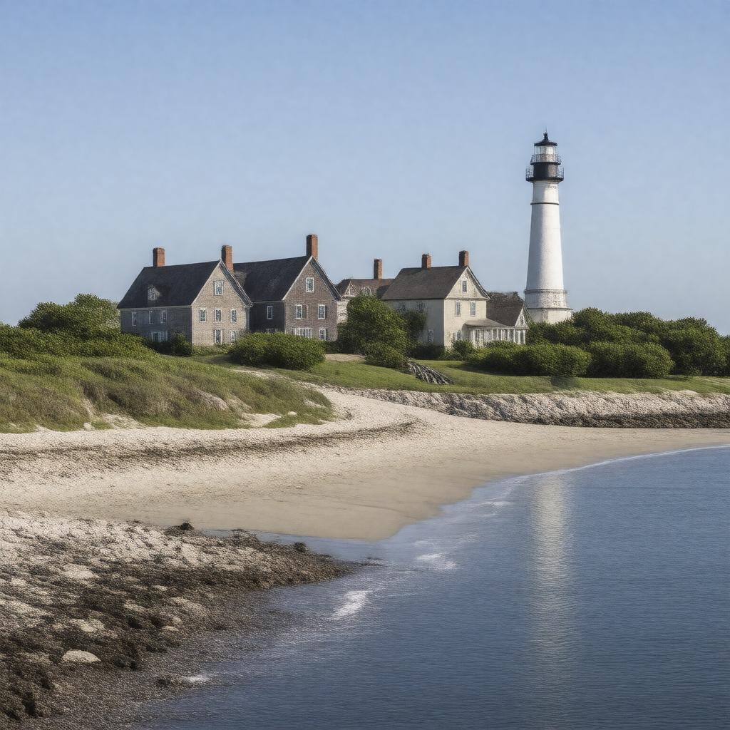 AI-created image of Nantucket Island