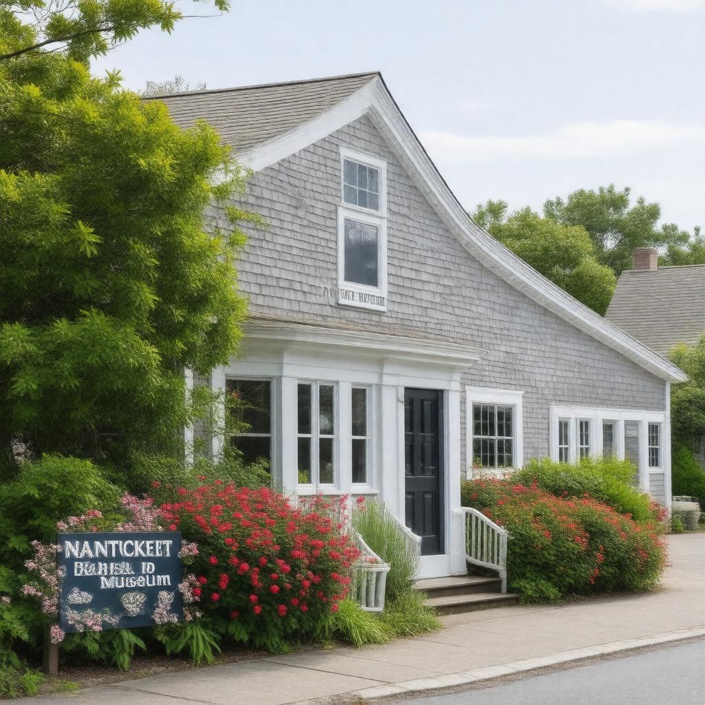 AI-created image of Nantucket Lightship Basket Museum