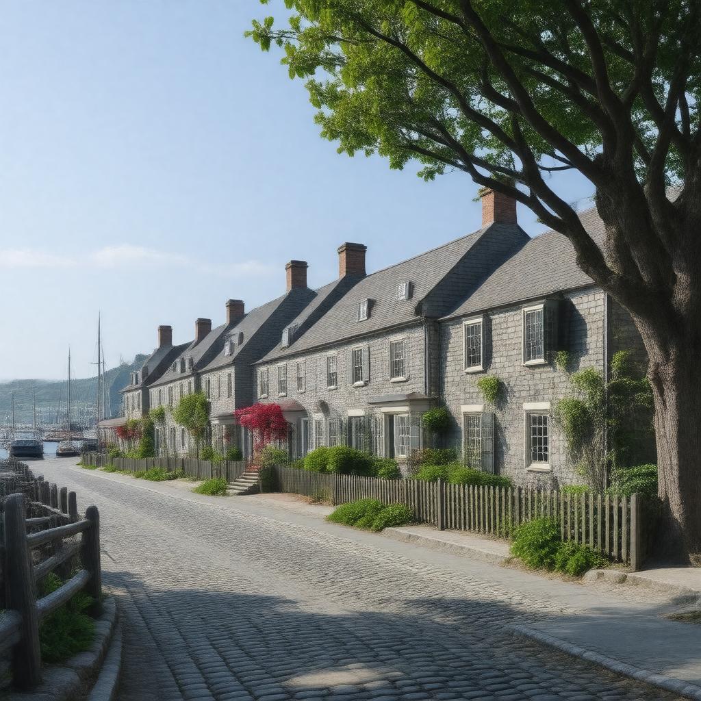 AI-created image of Nantucket, Massachusetts