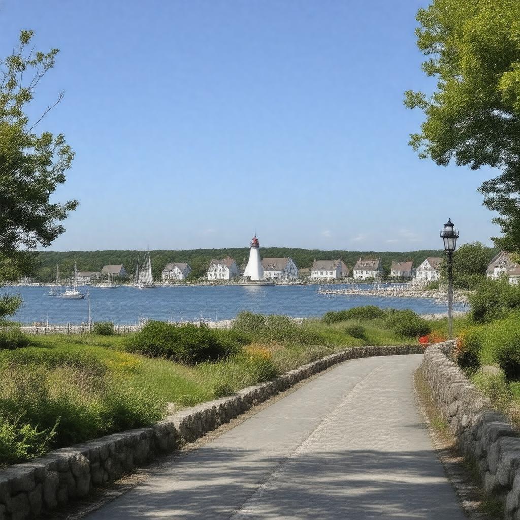 AI-created image of Nantucket, Massachusetts, United States