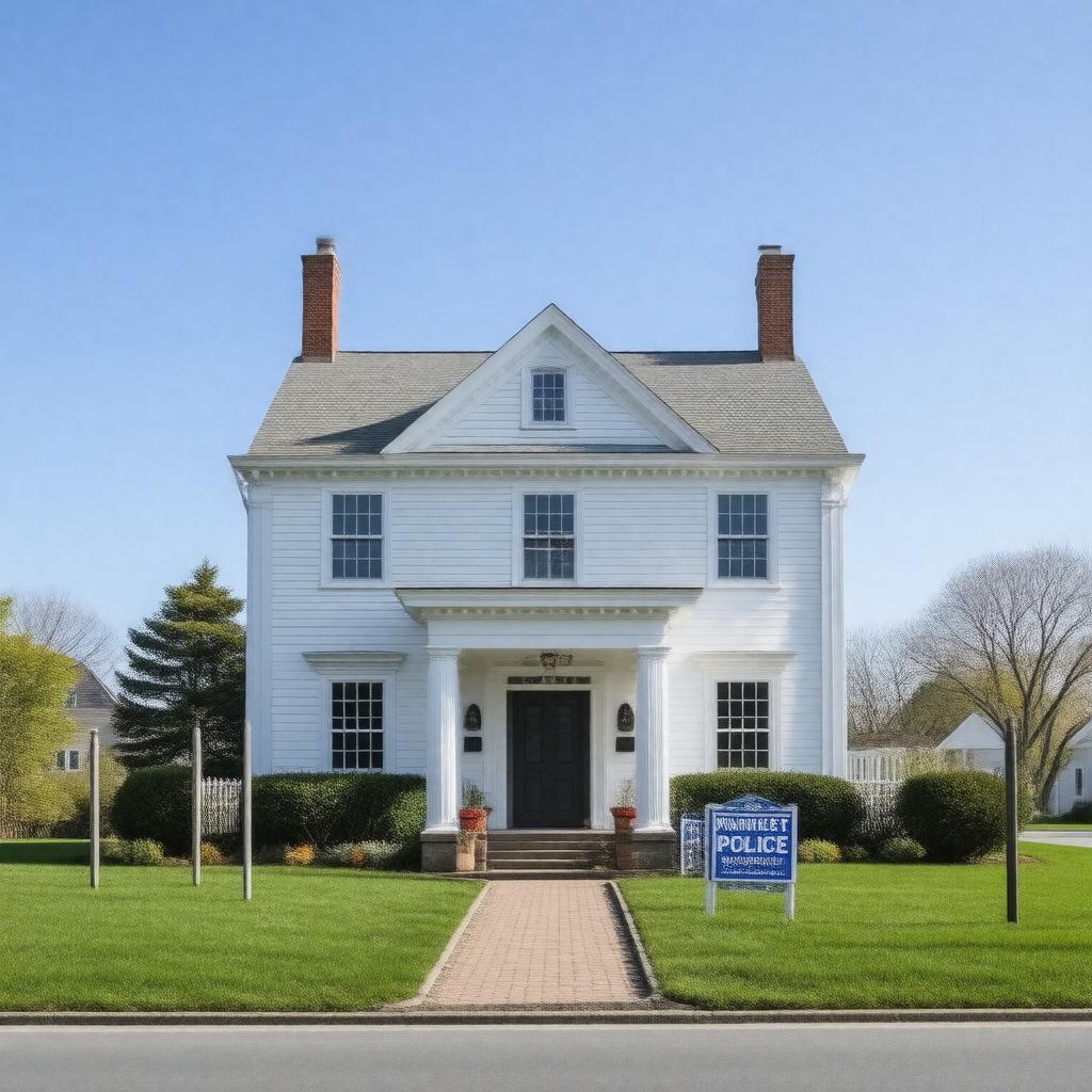AI-created image of Nantucket Police Department