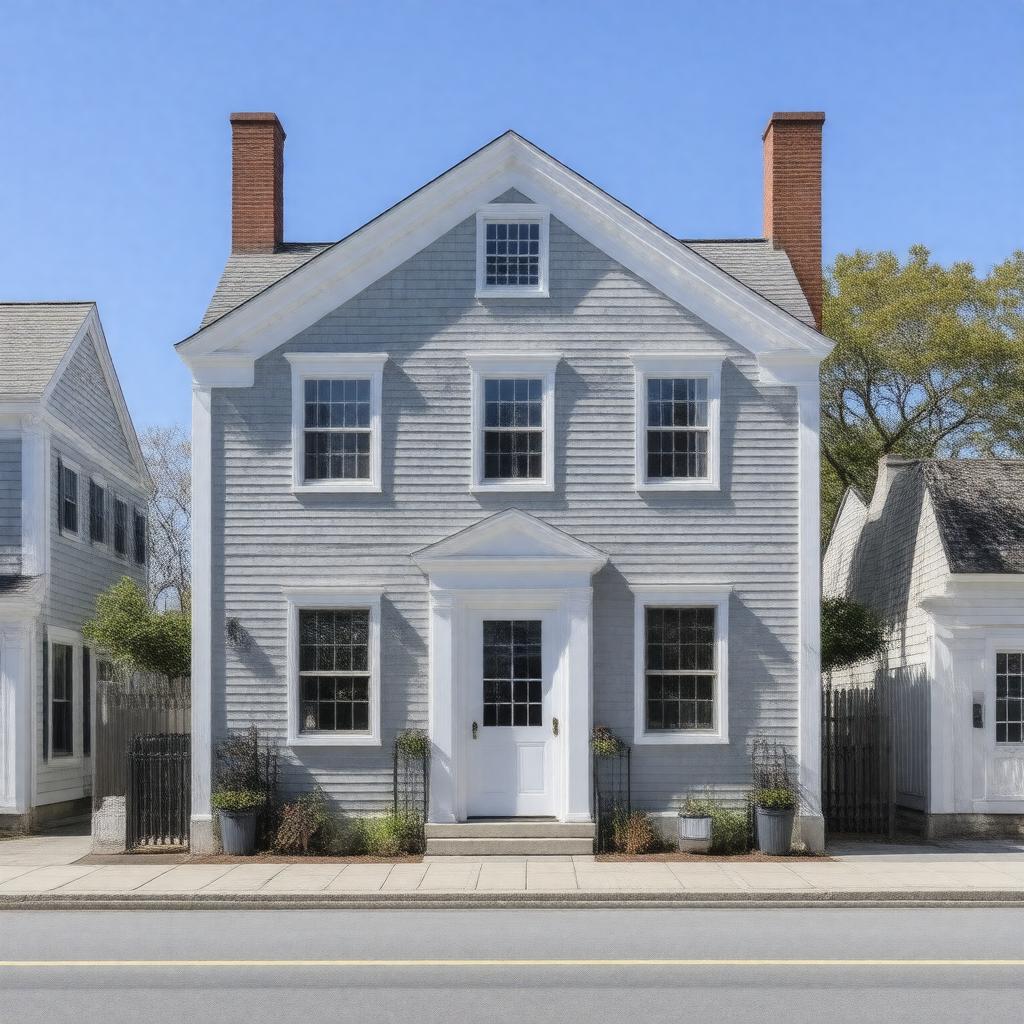AI-created image of Nantucket Post Office