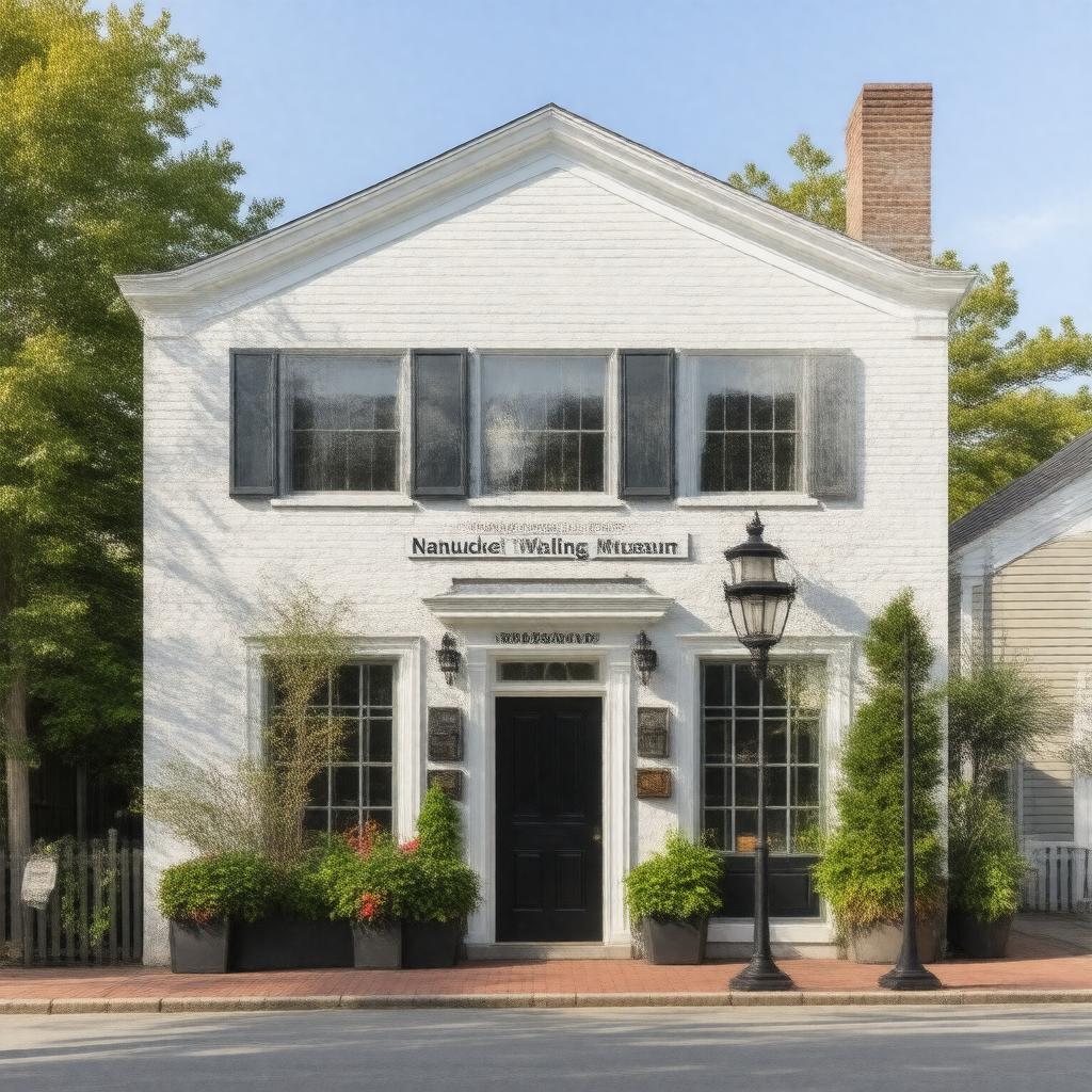 AI-created image of Nantucket Whaling Museum
