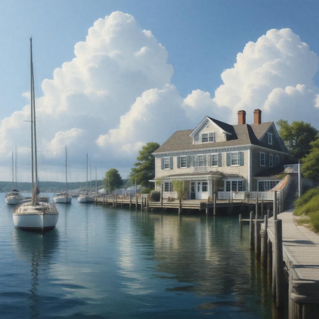 AI-created image of Nantucket Yacht Club