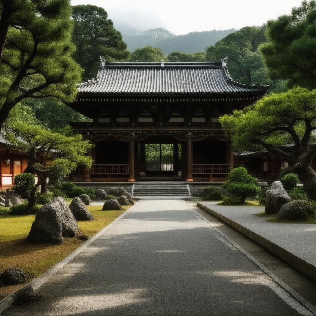 AI-created image of Nanzen-ji