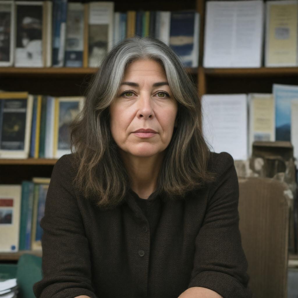 AI-created image of Naomi Klein