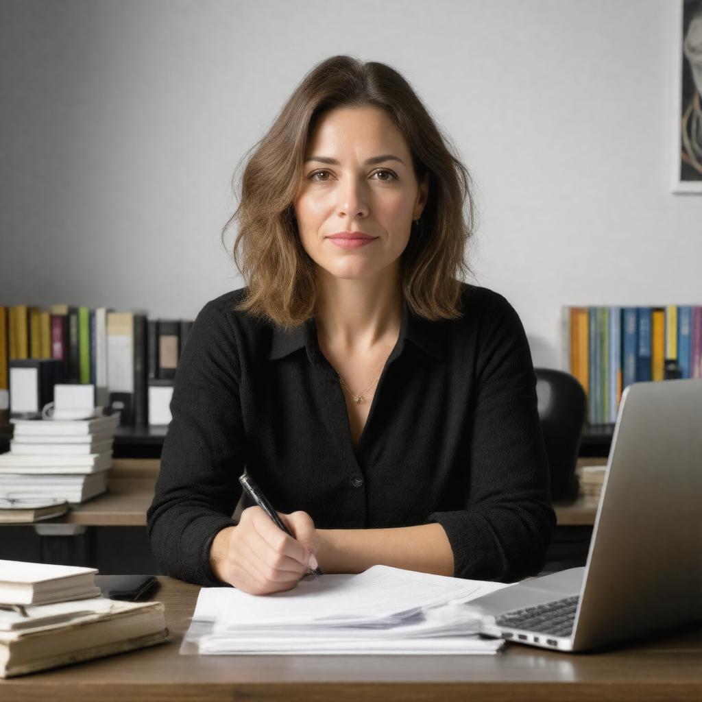 AI-created image of Naomi Rose Bellow