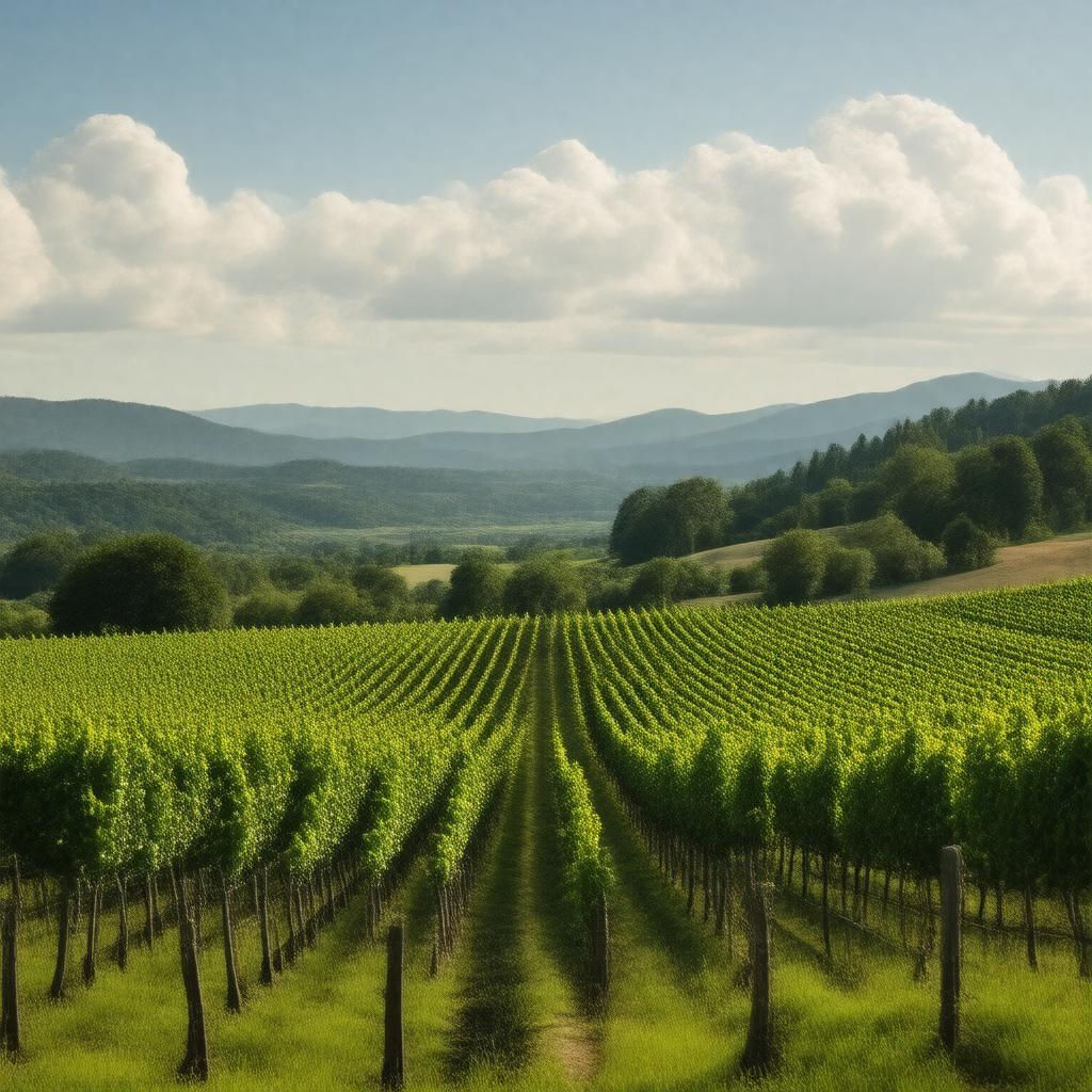 AI-created image of Napa Valley