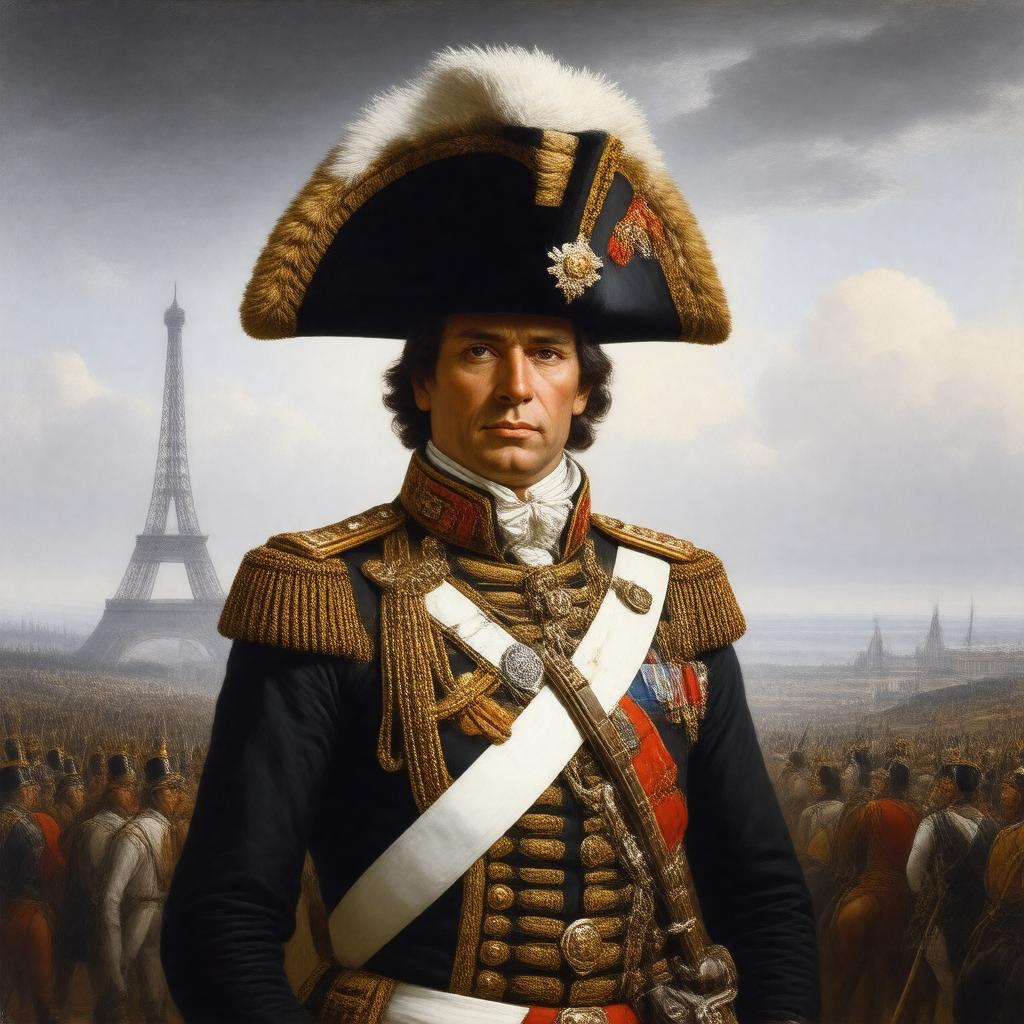 AI-created image of Napoleon Bonaparte