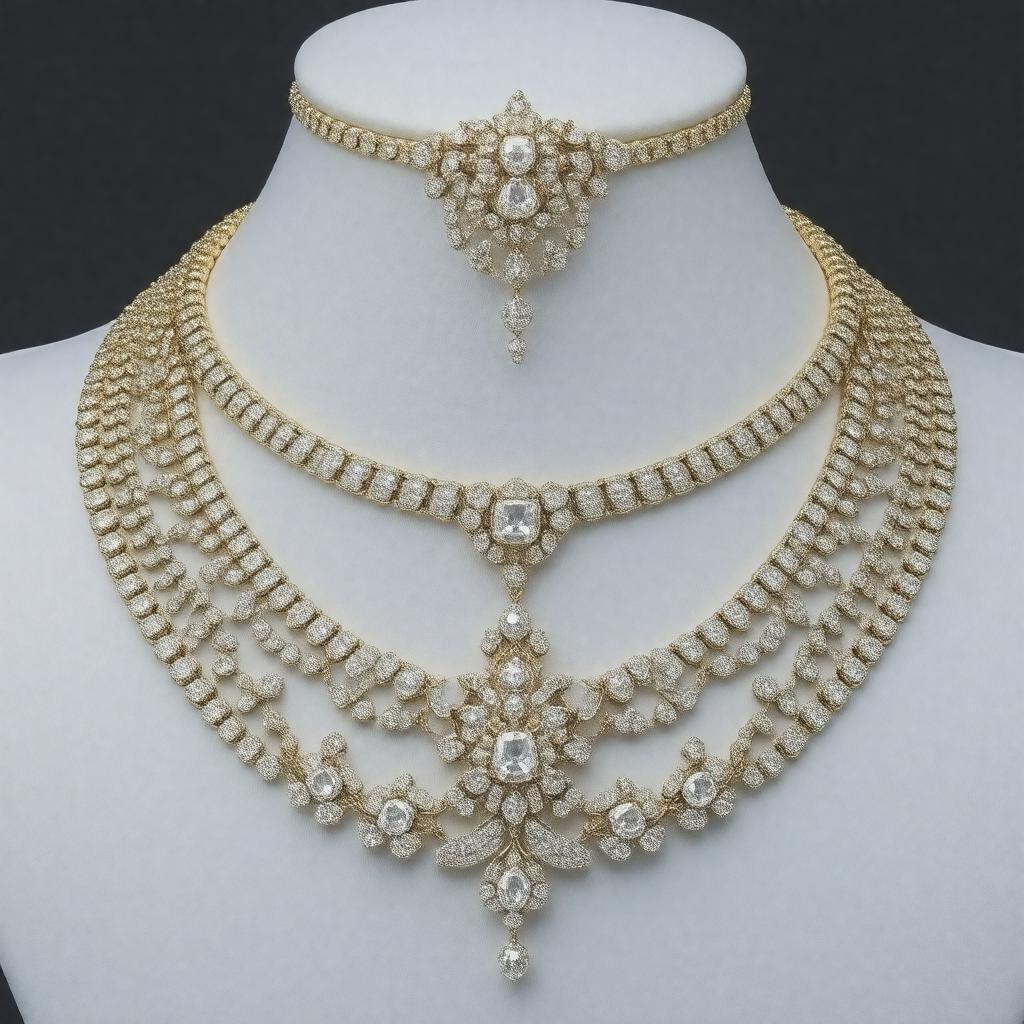 AI-created image of Napoleon Diamond Necklace