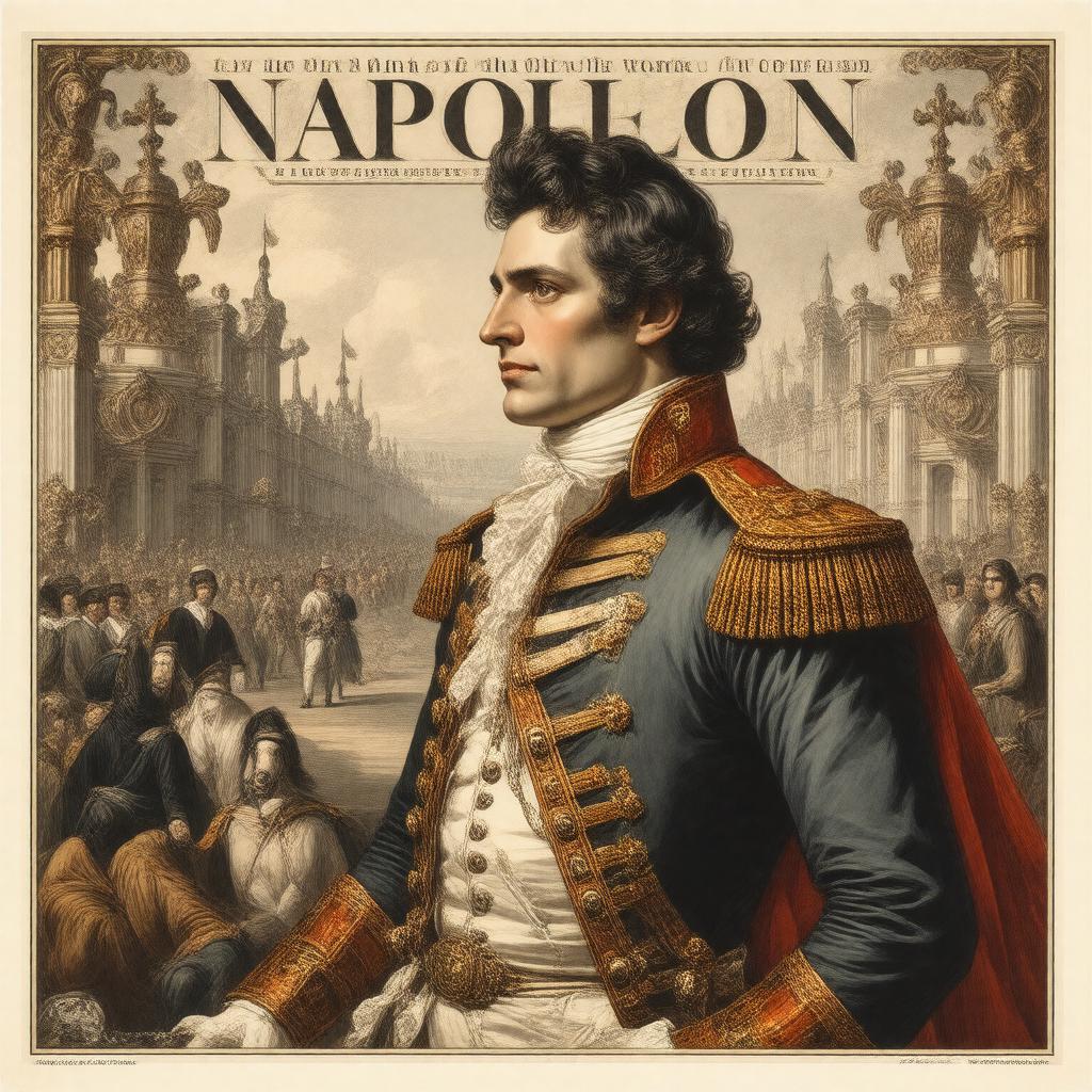 Click to view larger image AI-created image of Napoleon; or, the Man of the World