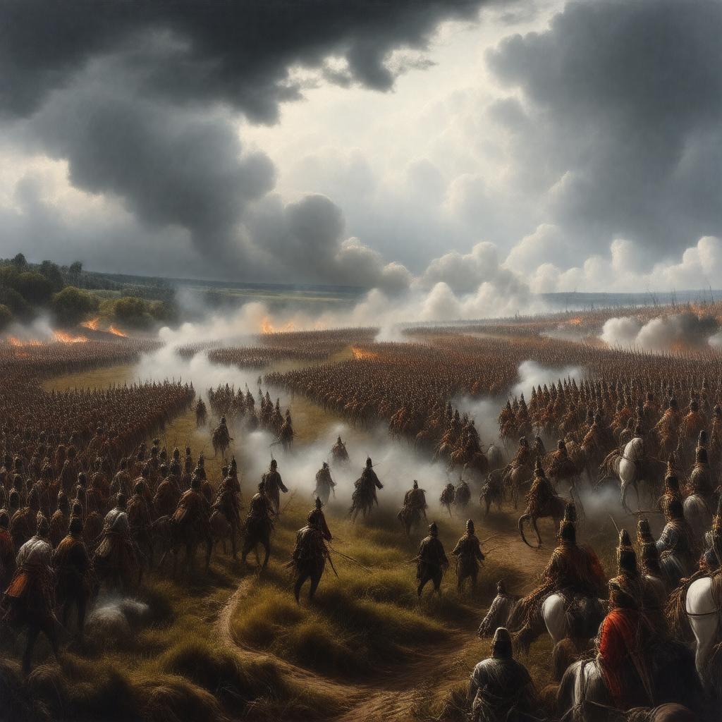 AI-created image of Napoleonic Wars