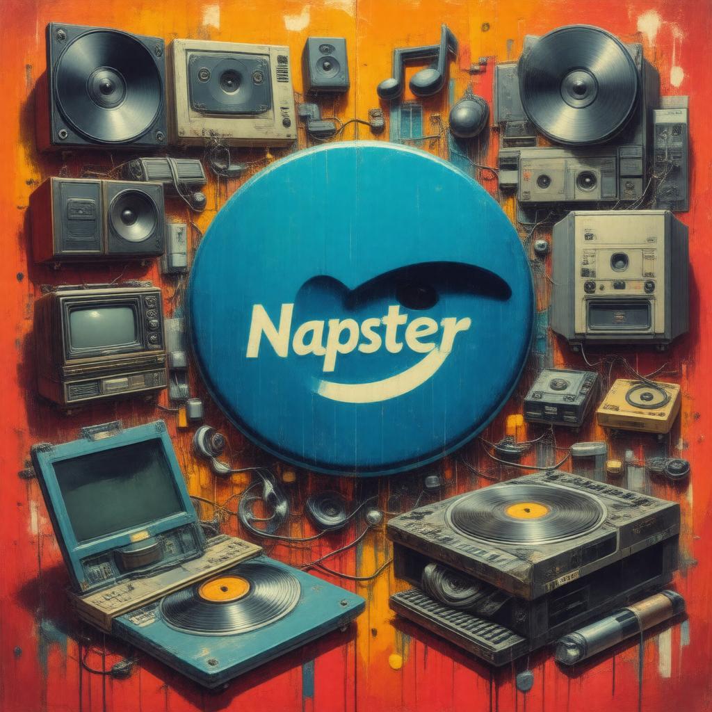 AI-created image of Napster