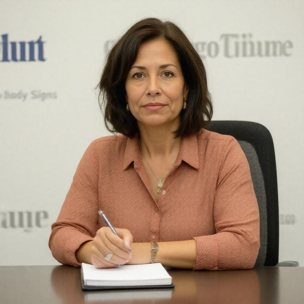 AI-created image of Nara Schoenberg