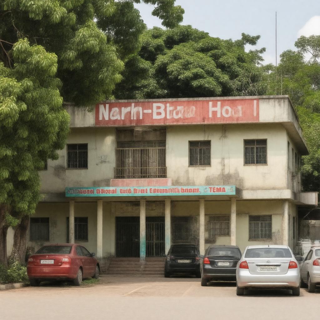 AI-created image of Narh-Bita Hospital