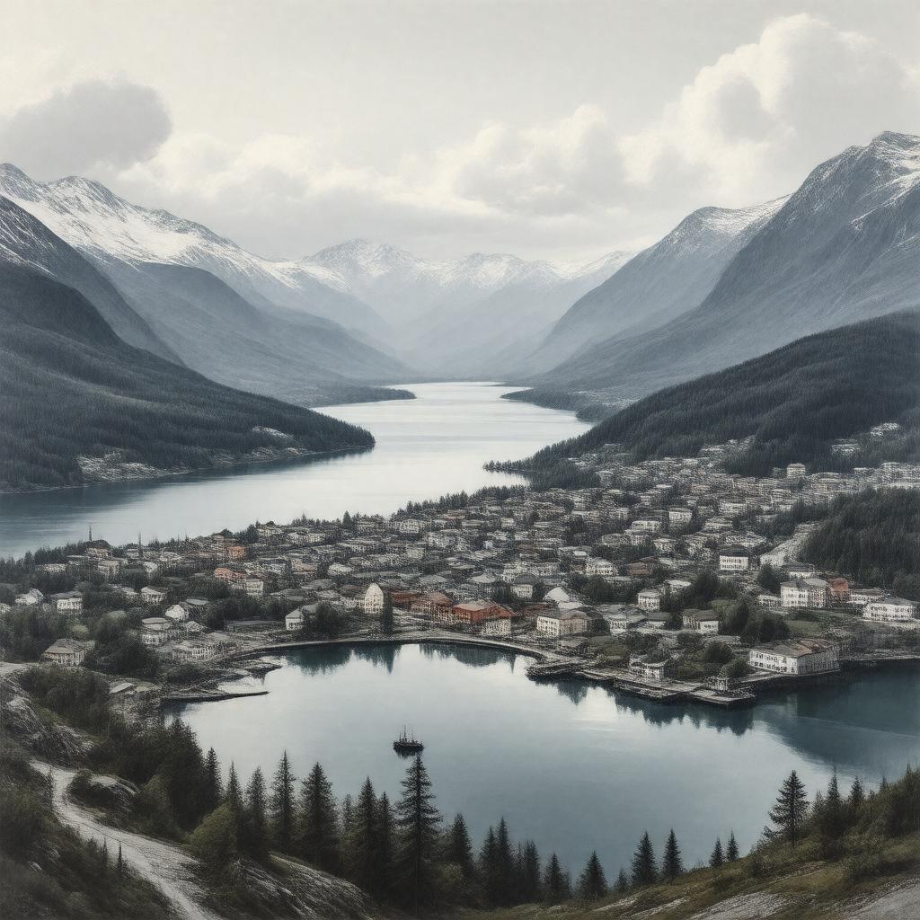 AI-created image of Narvik