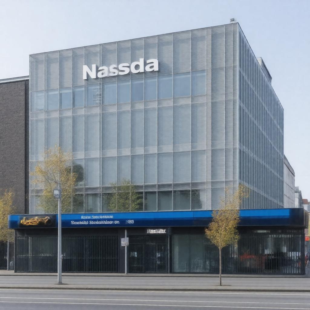 Click to view larger image AI-created image of Nasdaq Stockholm