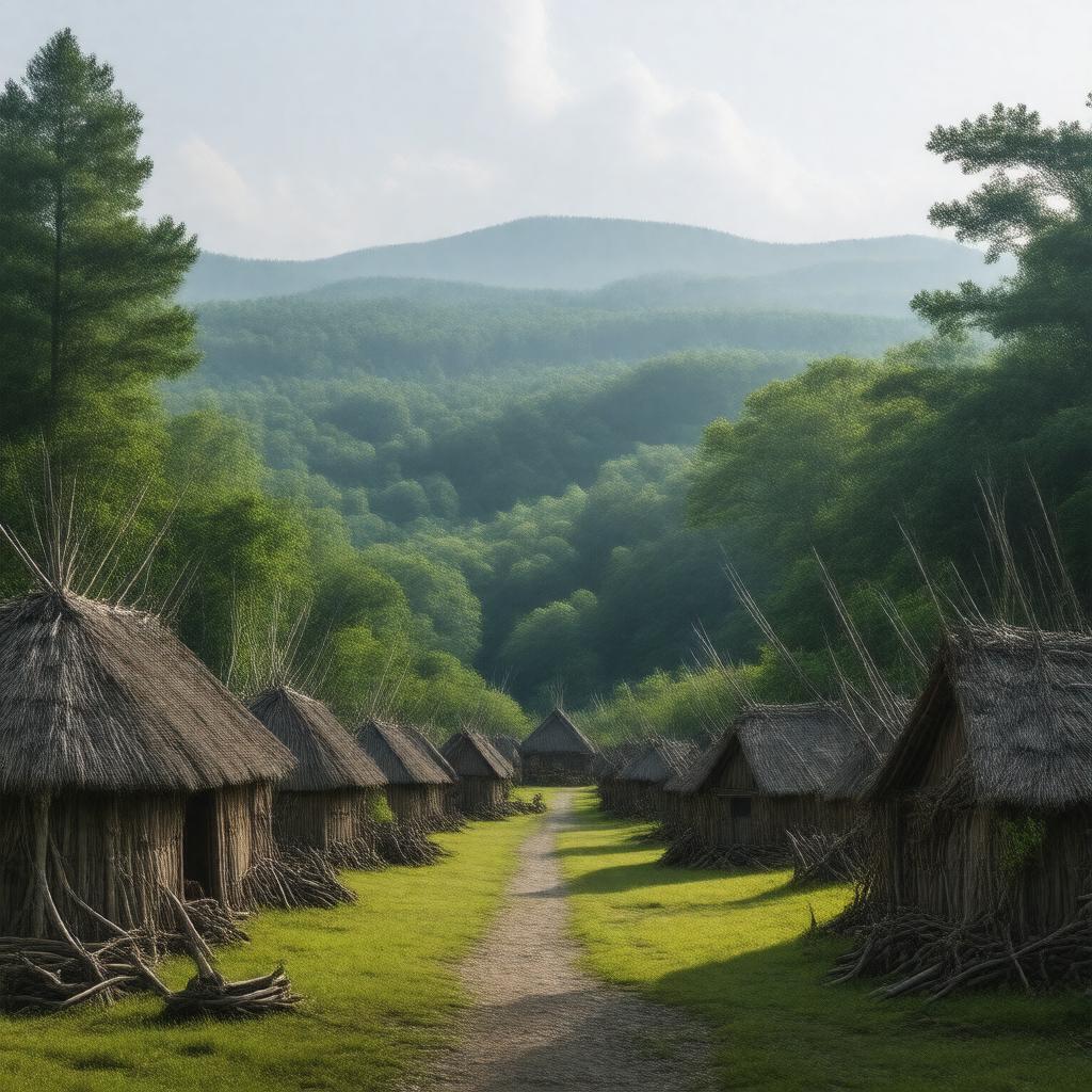 AI-created image of Nashaway people