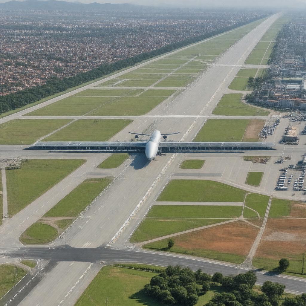 AI-created image of Nashik Airport