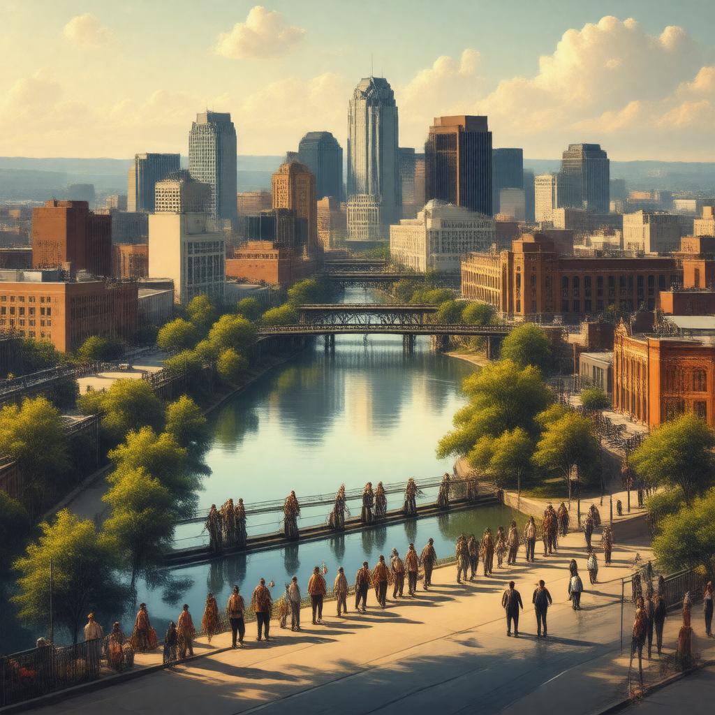 AI-created image of Nashville, Tennessee