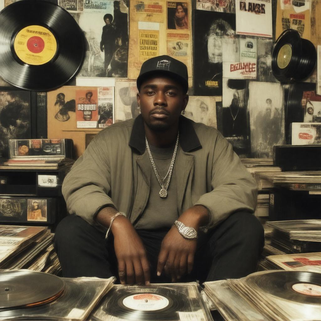 AI-created image of Nasir bin Olu Dara Jones